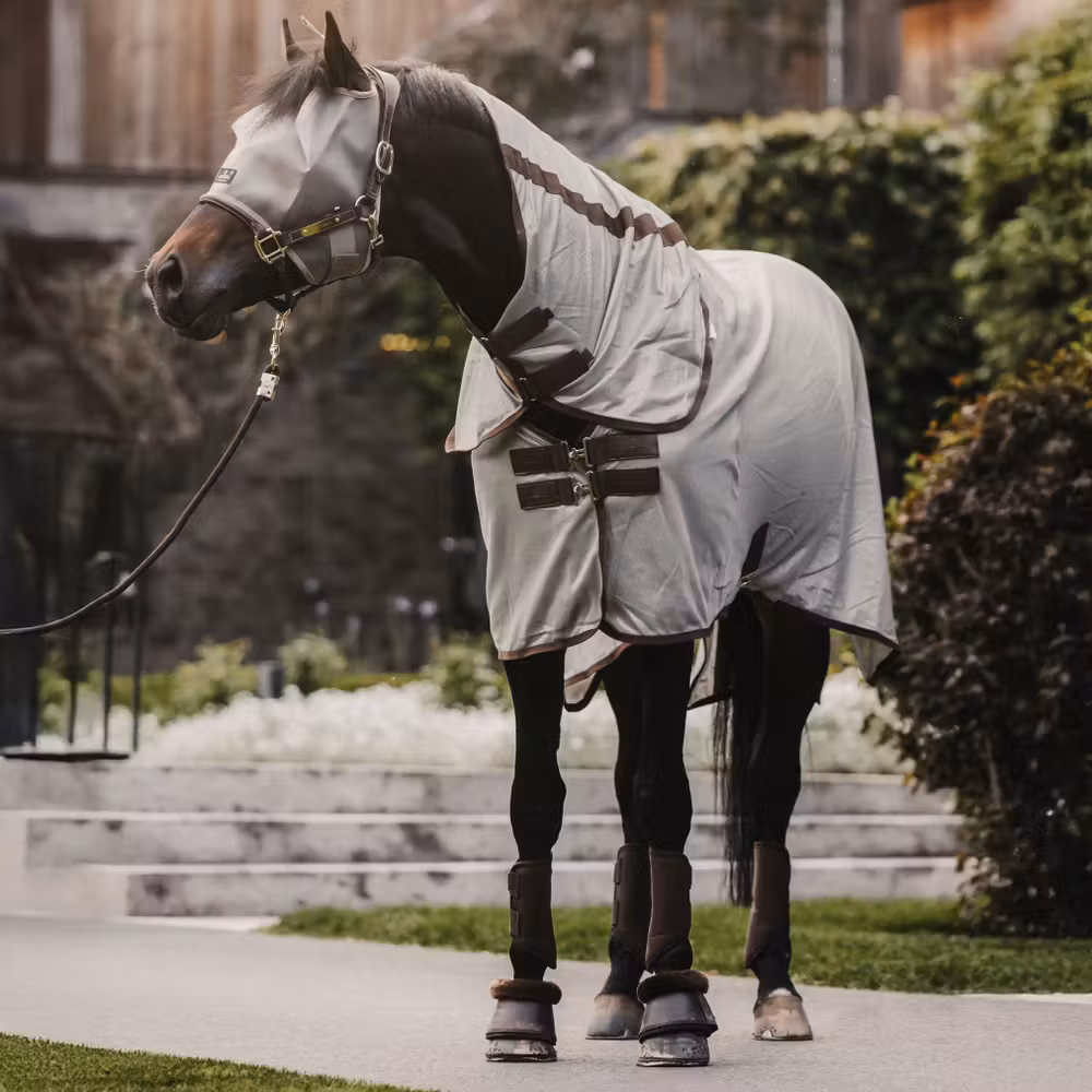 Mesh fly rug classic silver 140-6'3
