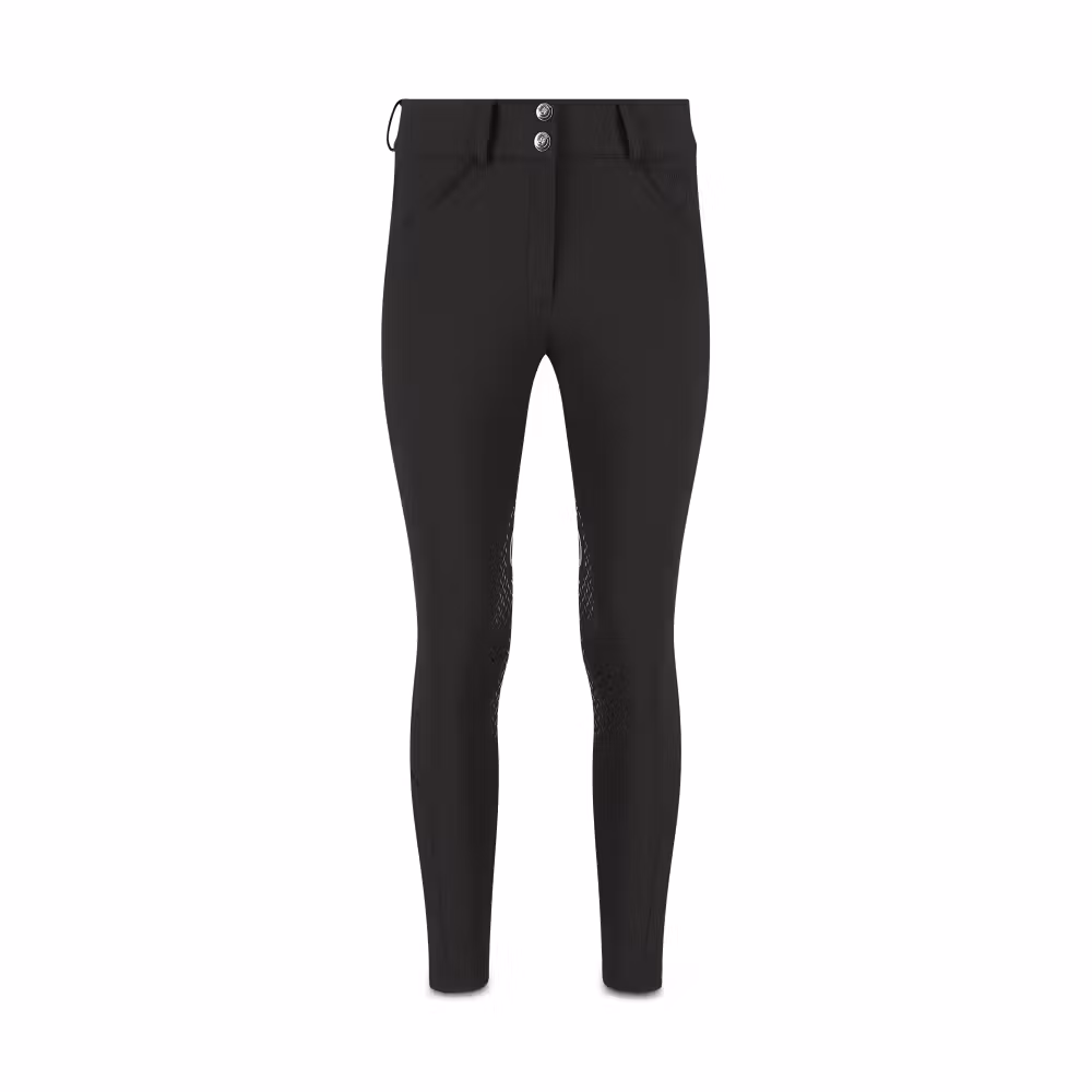 Miami women breeches knee grip black size 32