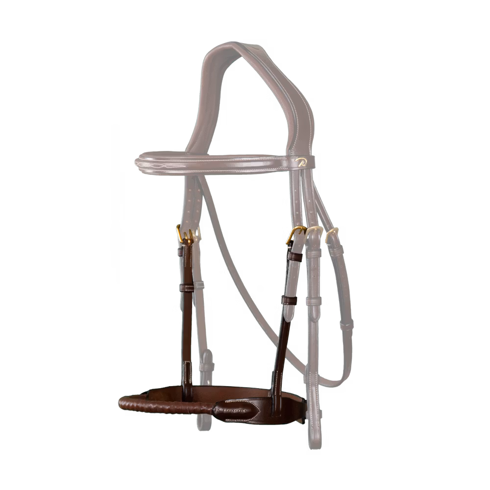 Leather Covered Rope Noseband