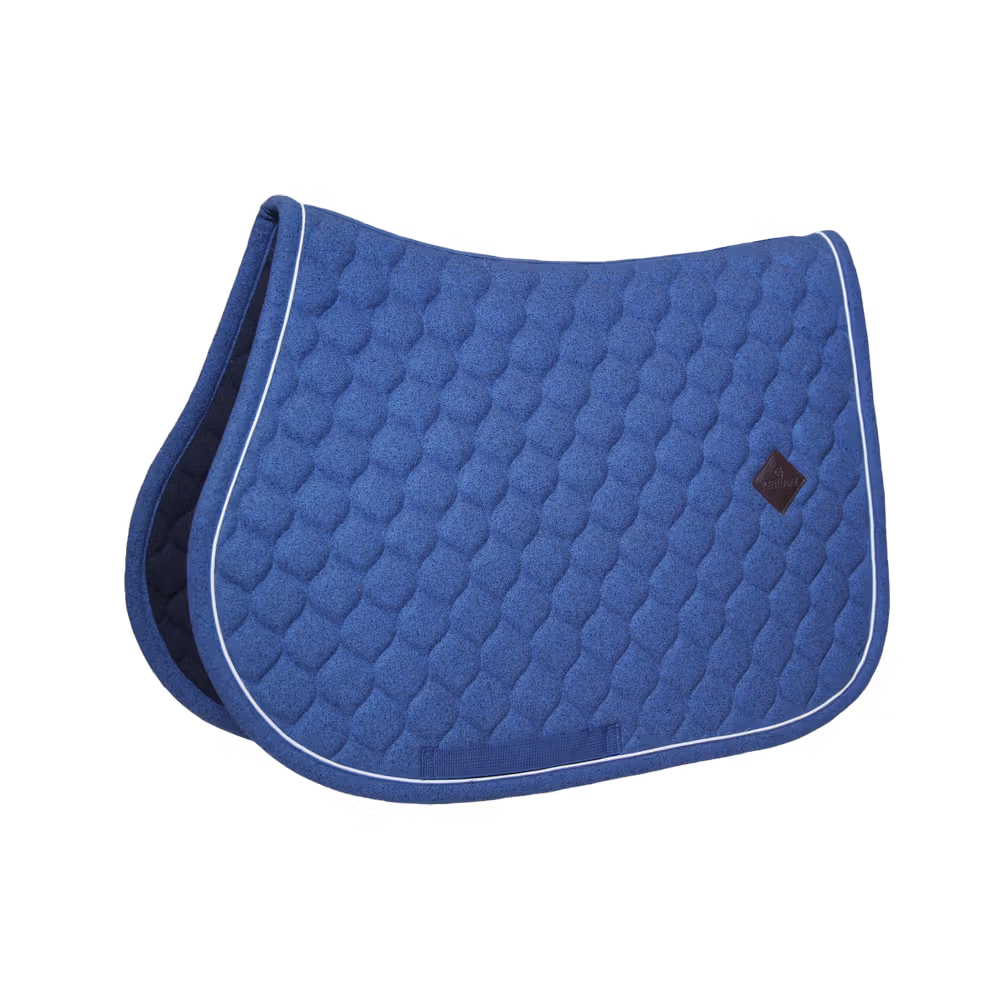 Saddle Pad melange jumping navy