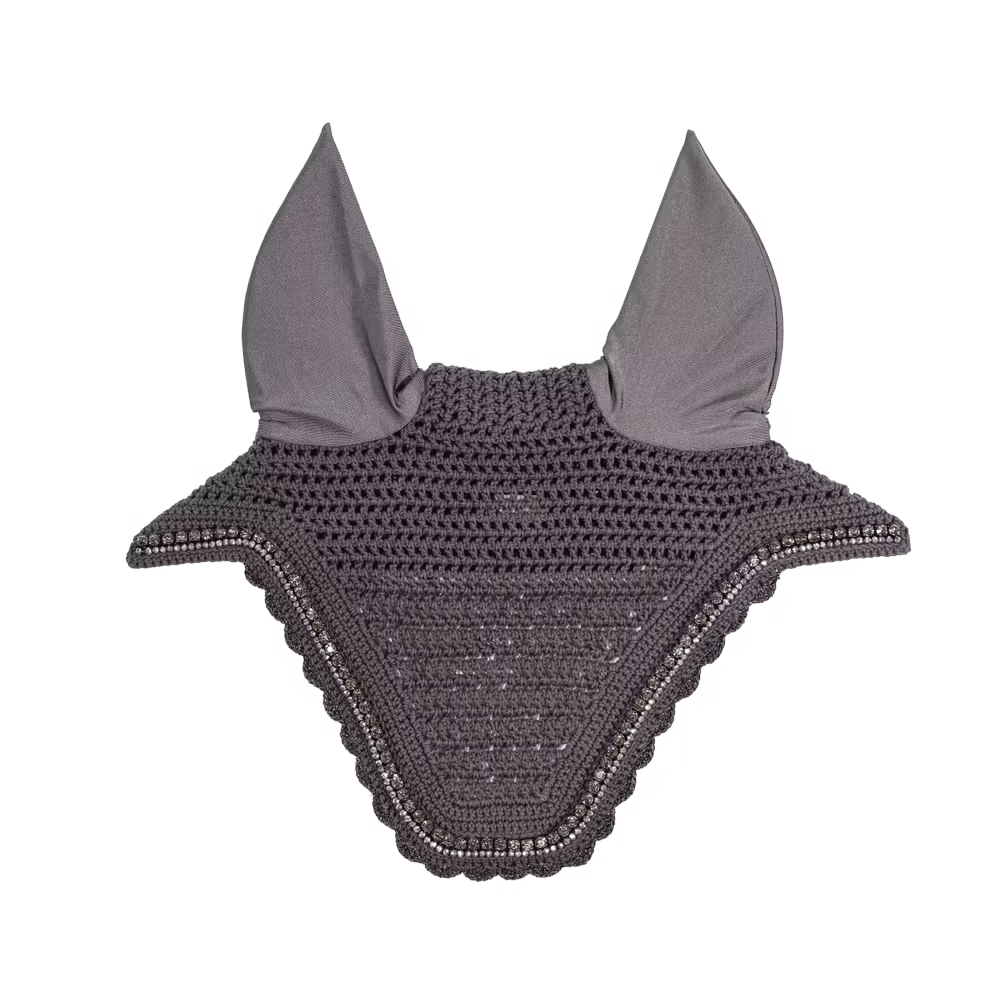 Fly veil Wellington stone & pearl black