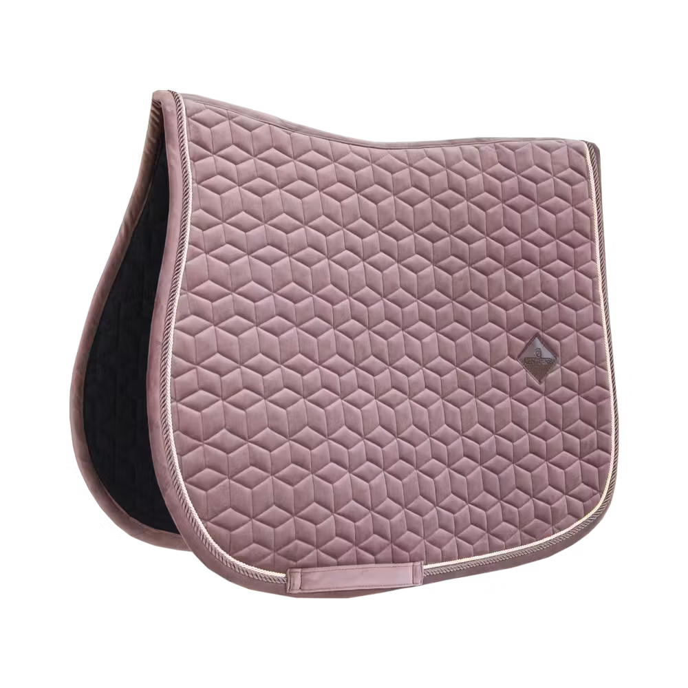 Saddle Pad velvet jumping dark green pony