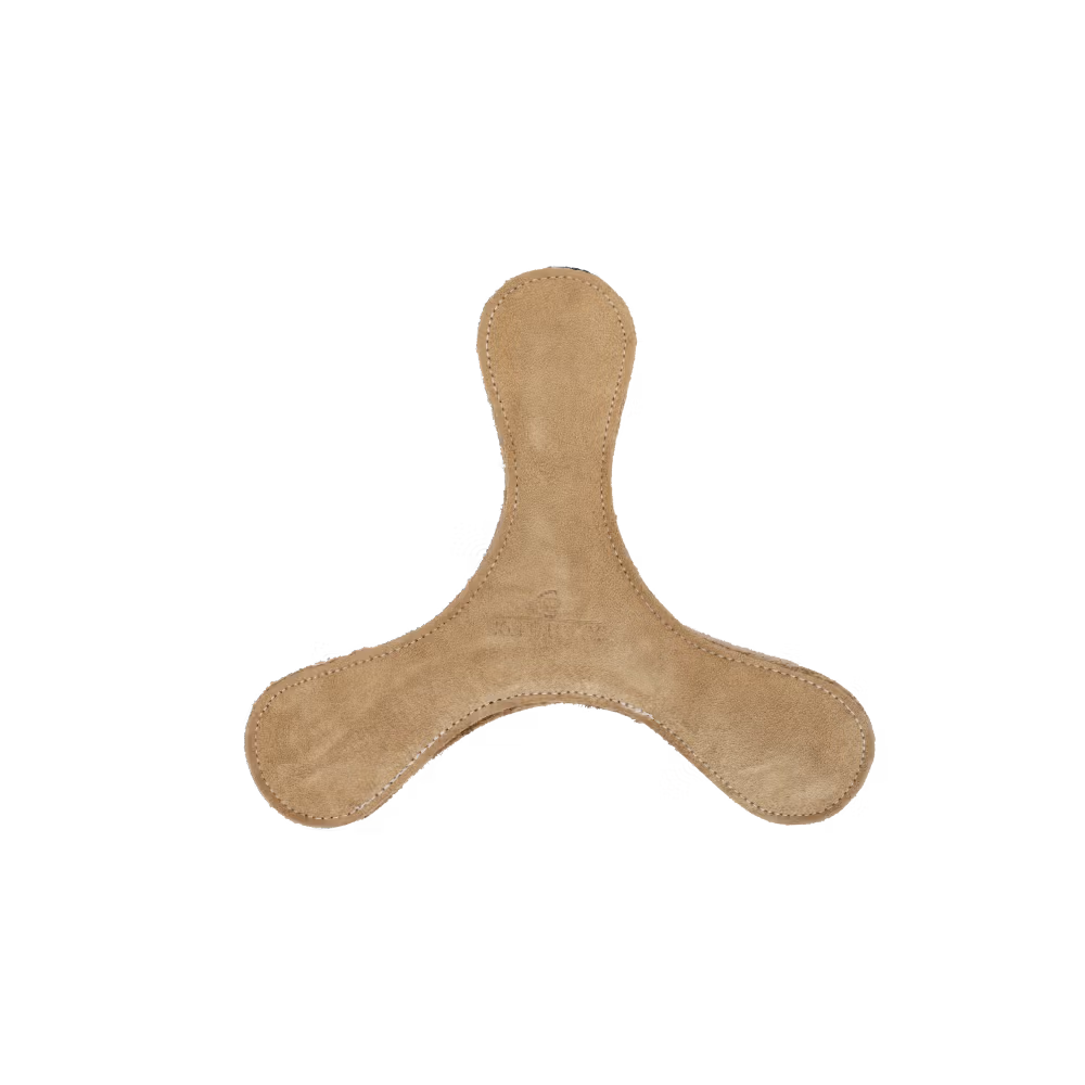 Dog toy pastel boomerang beige
