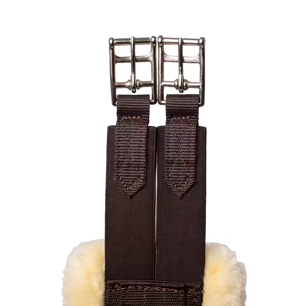 Sheepskin Girth brown 130cm