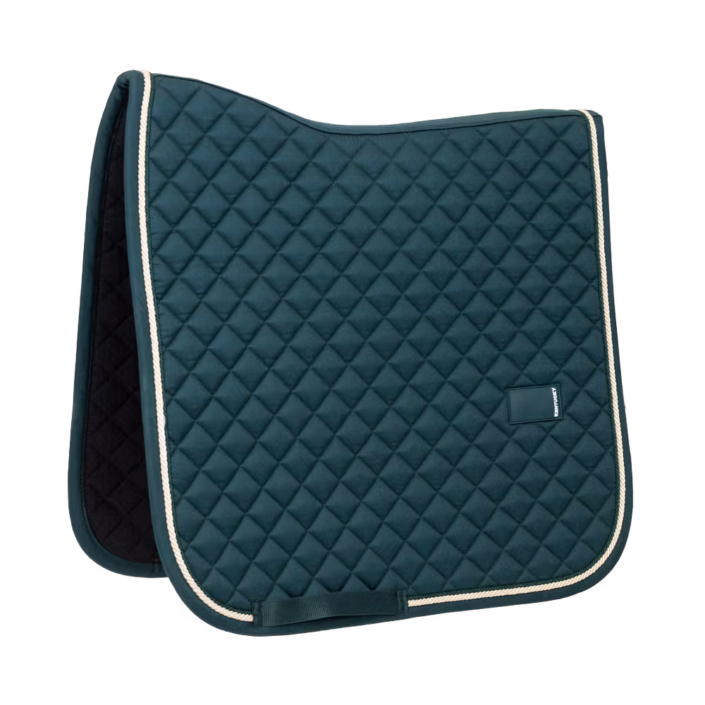 Saddle Pad diamond rope dressage orange
