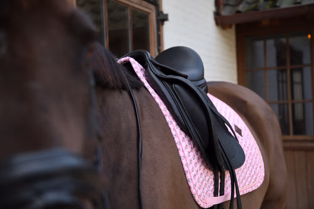 Saddle Pad sammy collection dressage old rose cob