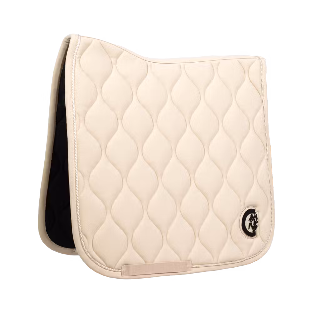 Saddle Pad wave 3D dressage black