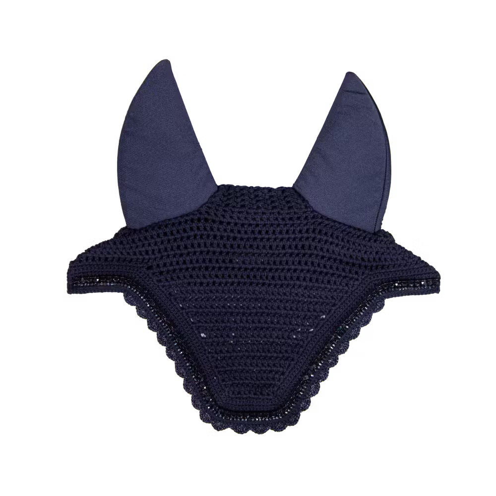 Fly veil Wellington stone & pearl black
