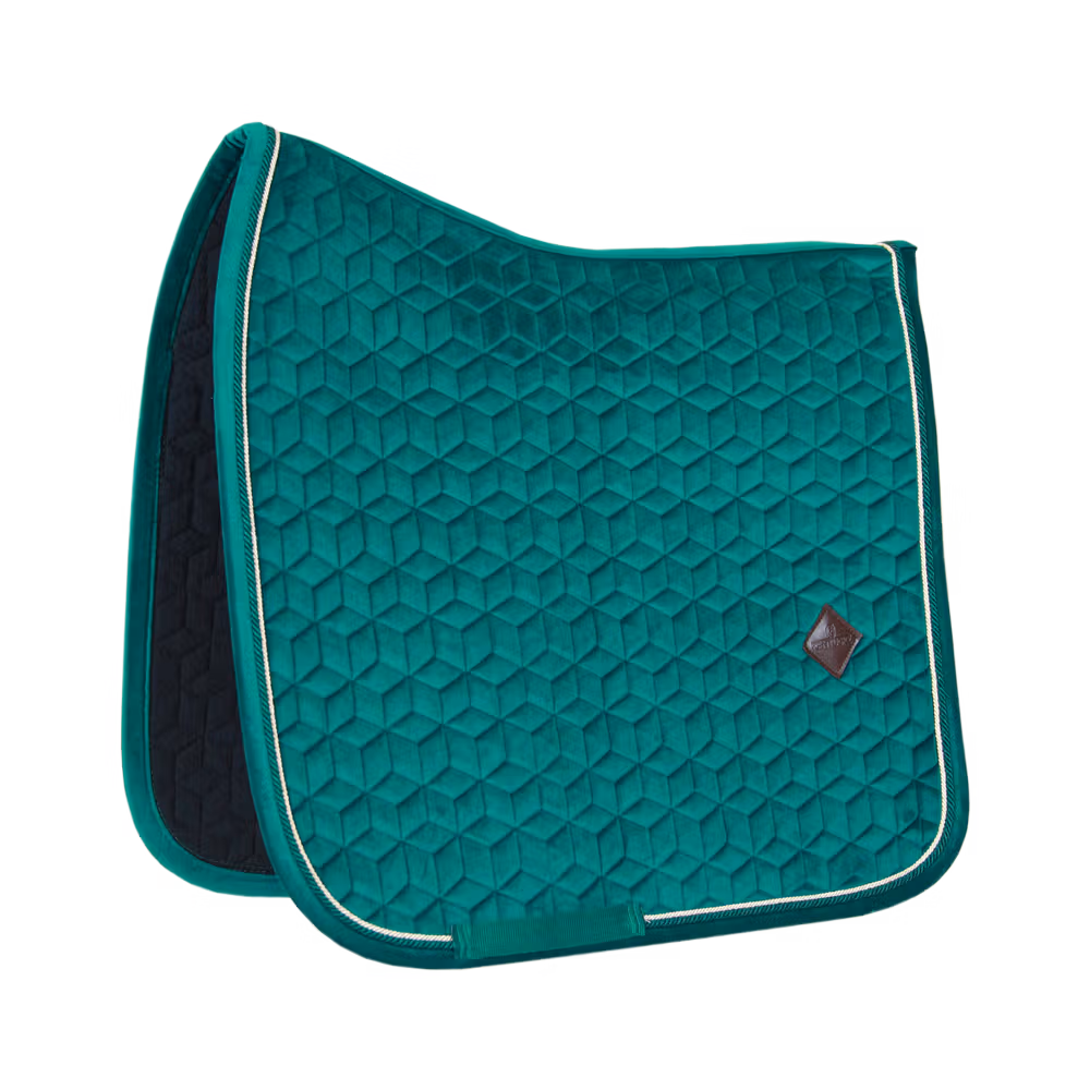 Saddle Pad velvet dressage old rose