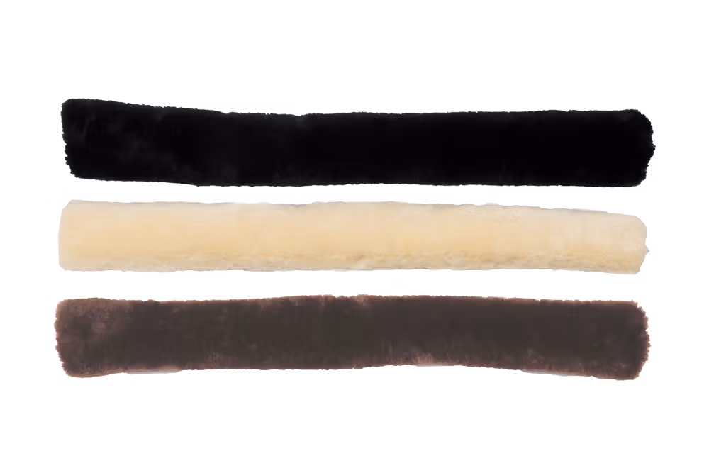 Sheepskin Breastplate & Rein cover natural