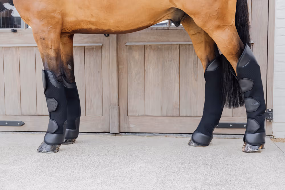 3D spacer Travel Boots hind black Full