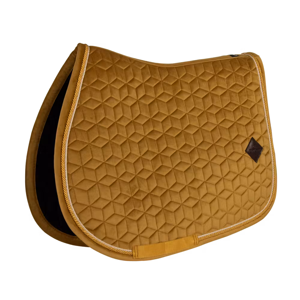 Saddle Pad velvet jumping dark green pony