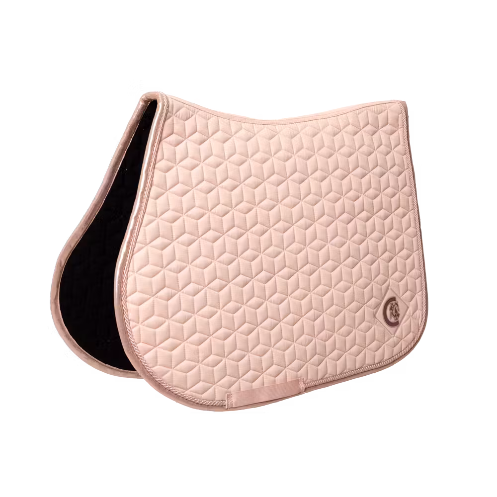 Saddle Pad glitter sparkling jumping black