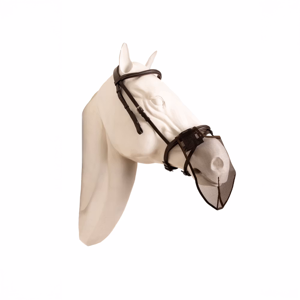 Anti fly nose net grey medium
