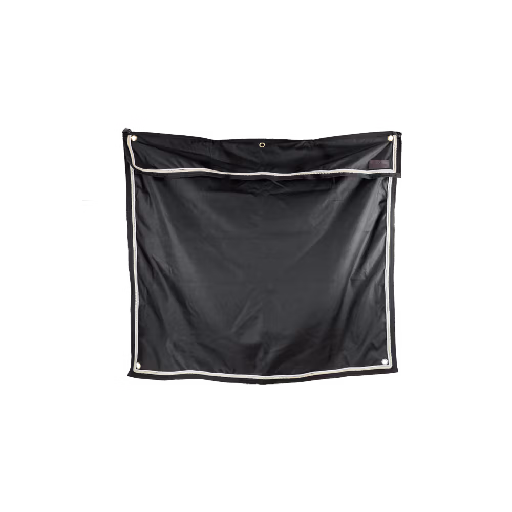 Stable curtain waterproof classic short navy 135cmx125cm