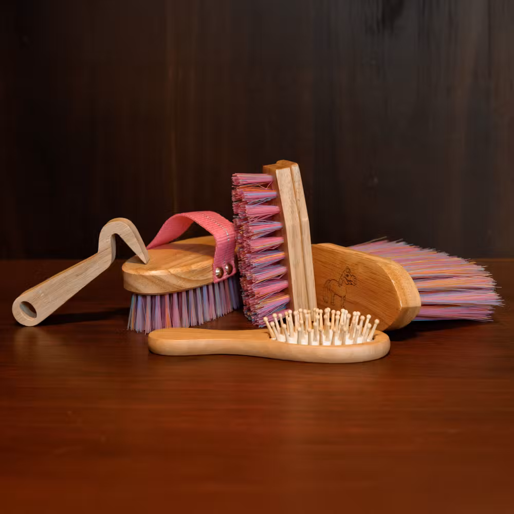 Sammy kids brush bag old rose set