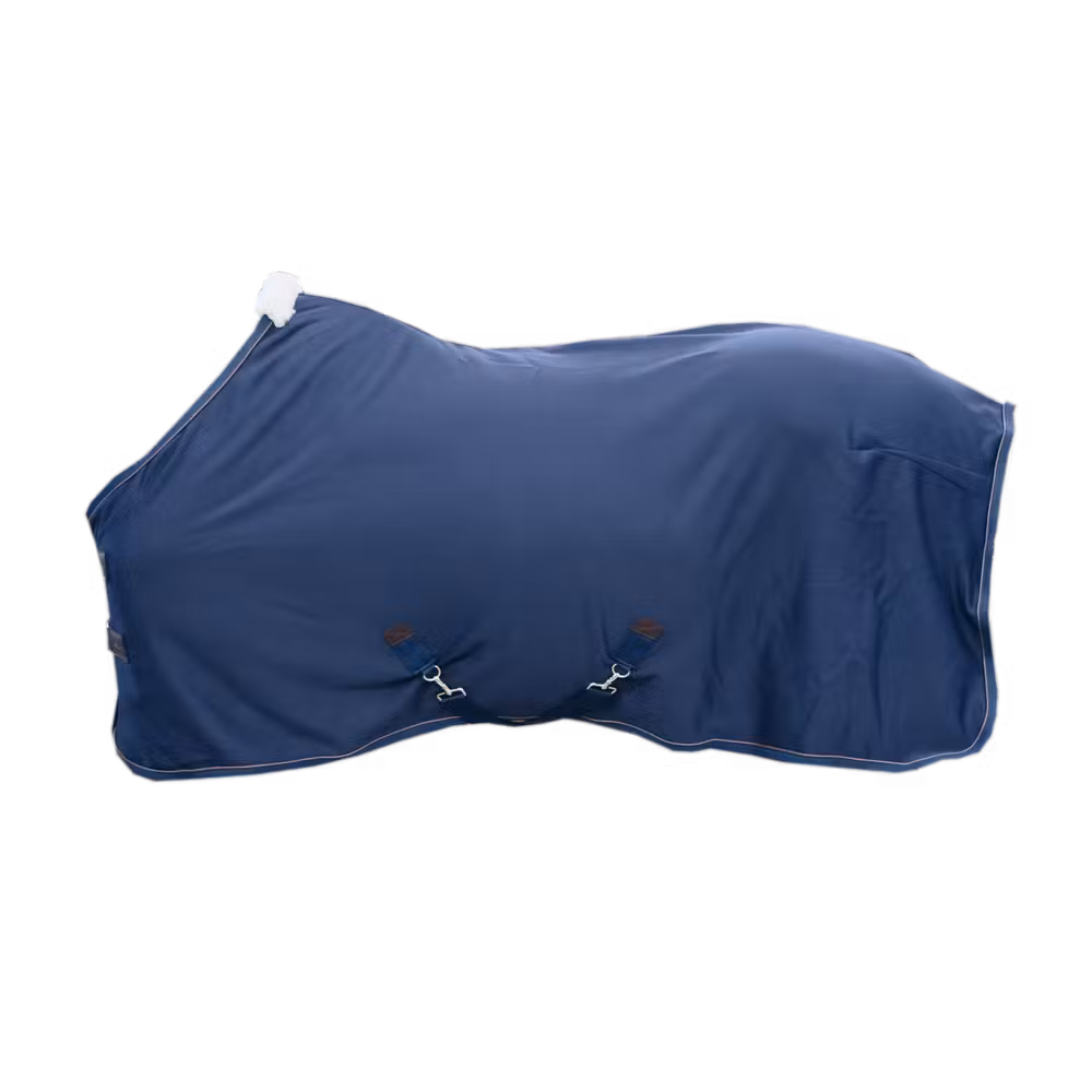 Cooler fleece rug navy 145-6'6