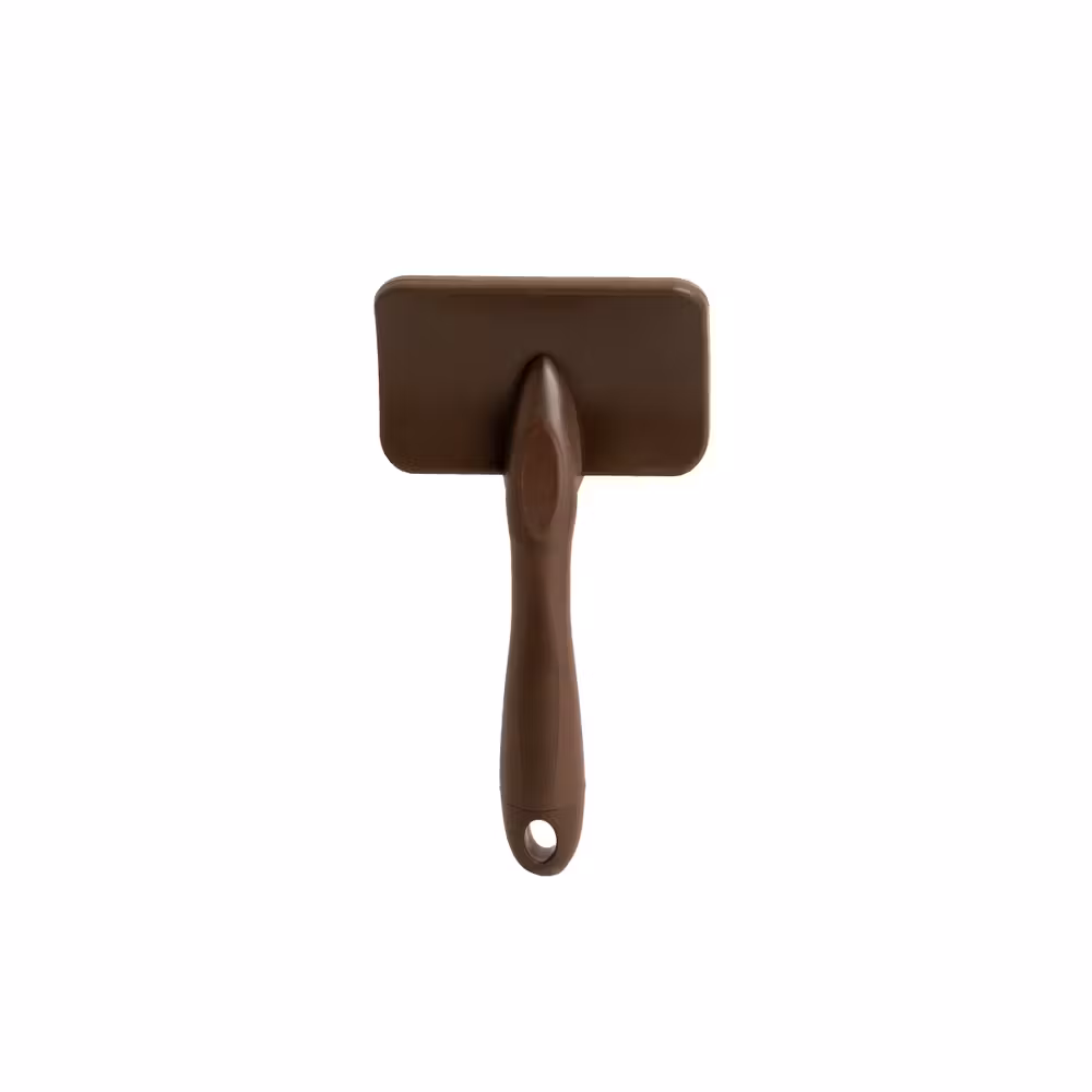 Velcro cleaning brush brown