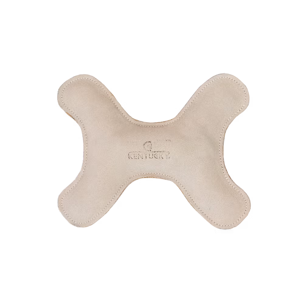 Dog toy pastel bone peach