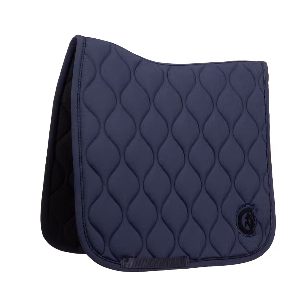 Saddle Pad wave 3D dressage black