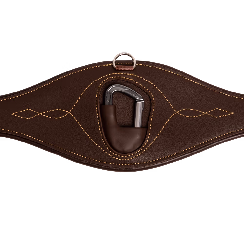 Anatomic girth brown 135 cm