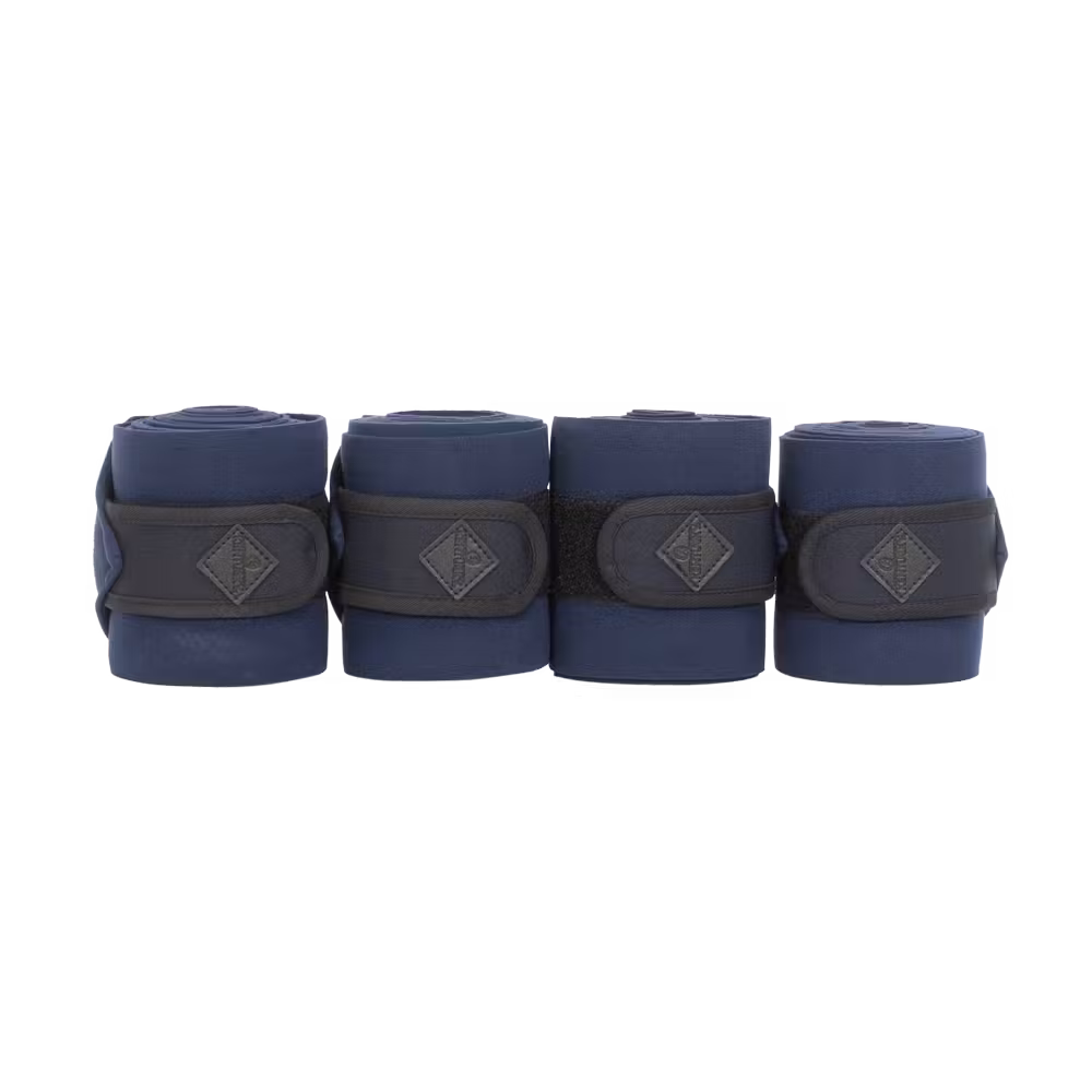 Polar Fleece bandage show vegan wool navy