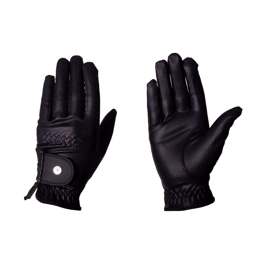 Riding gloves grip winter navy size 8