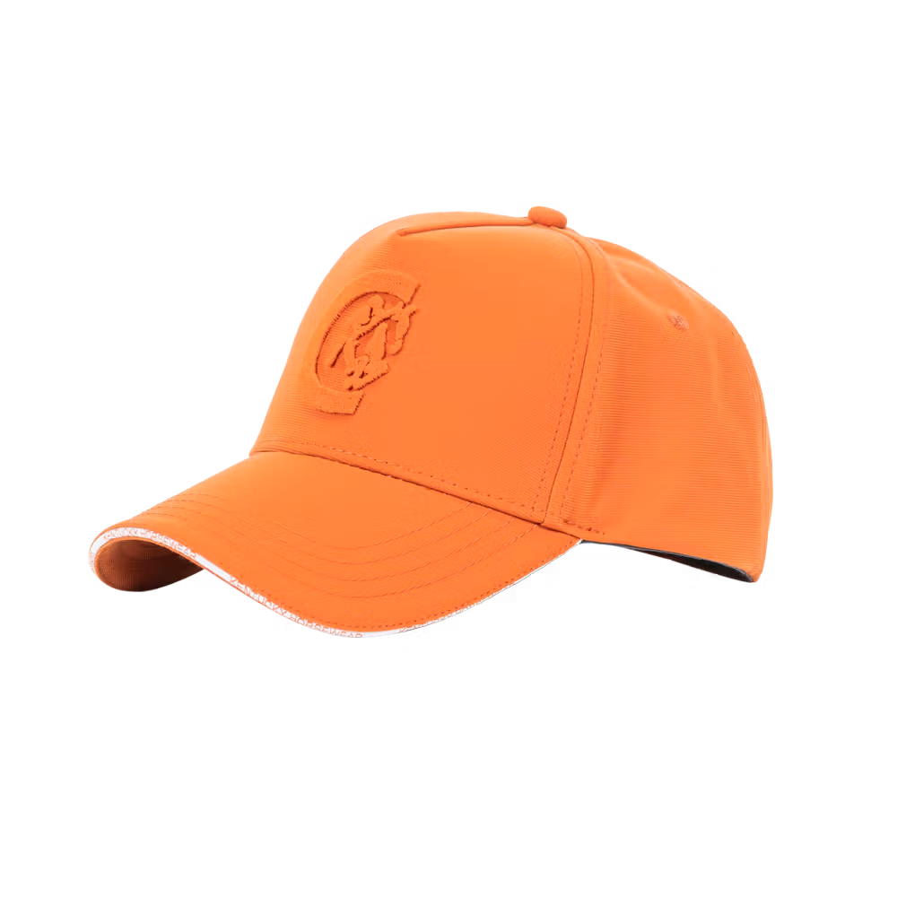 Cap 3 D logo rust orange