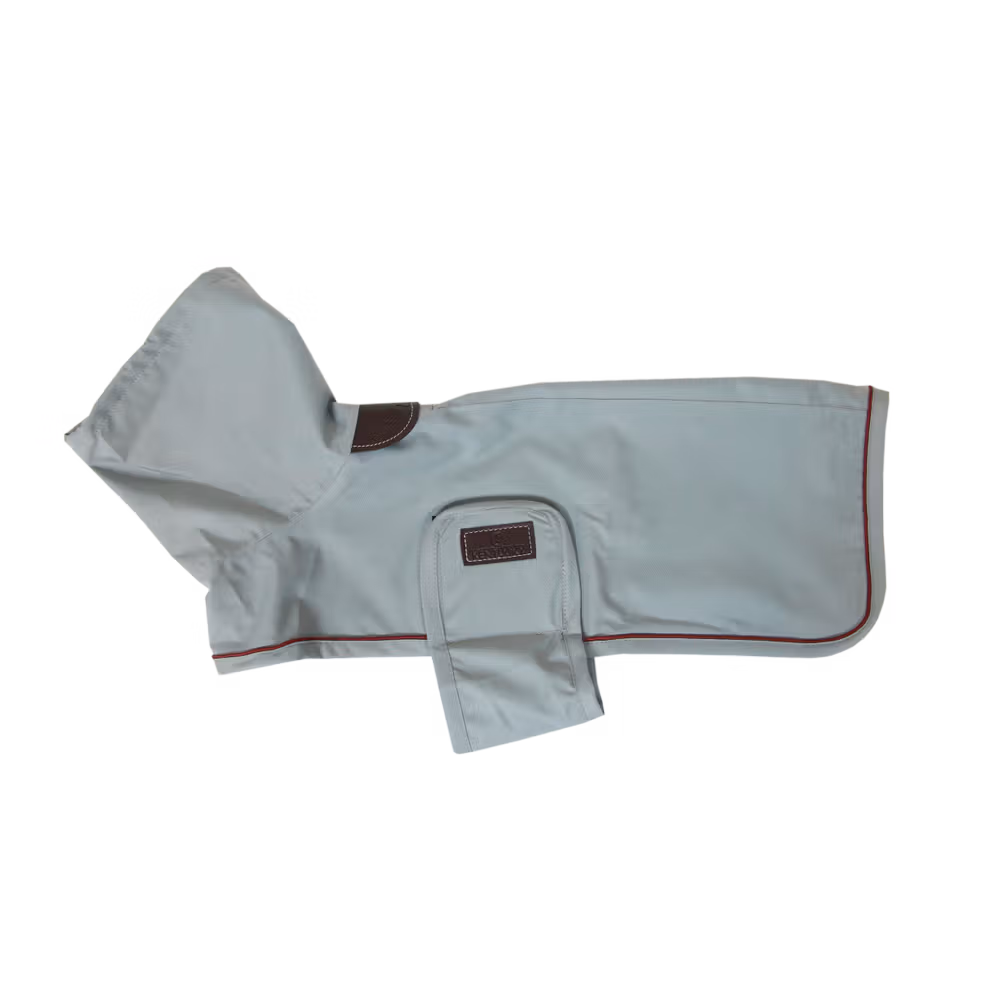 Dog rain coat dusty blue xxs 30cm