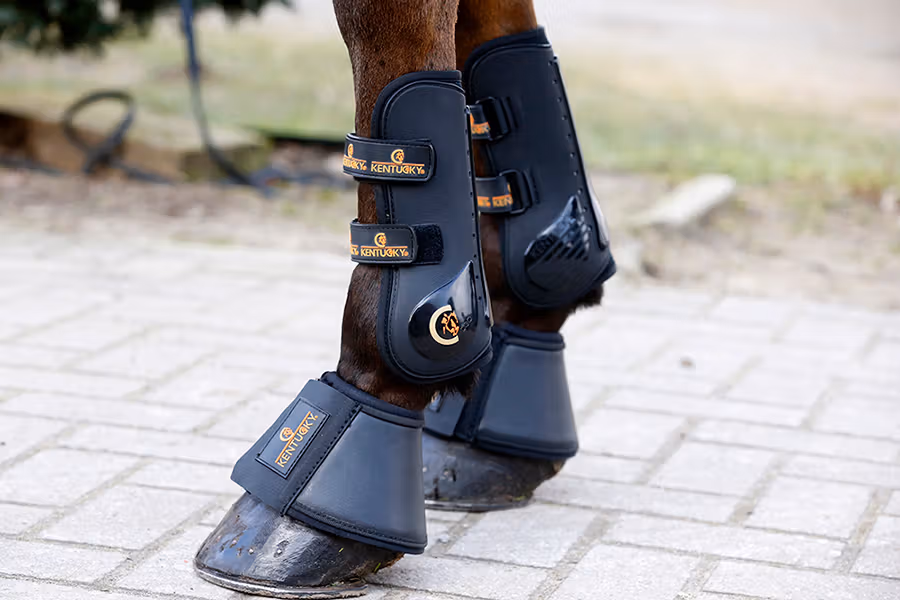 Leather Overreach boots black XL