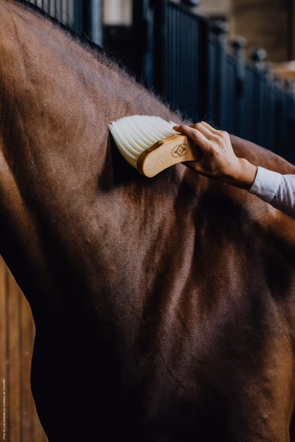 Middle brush long natural