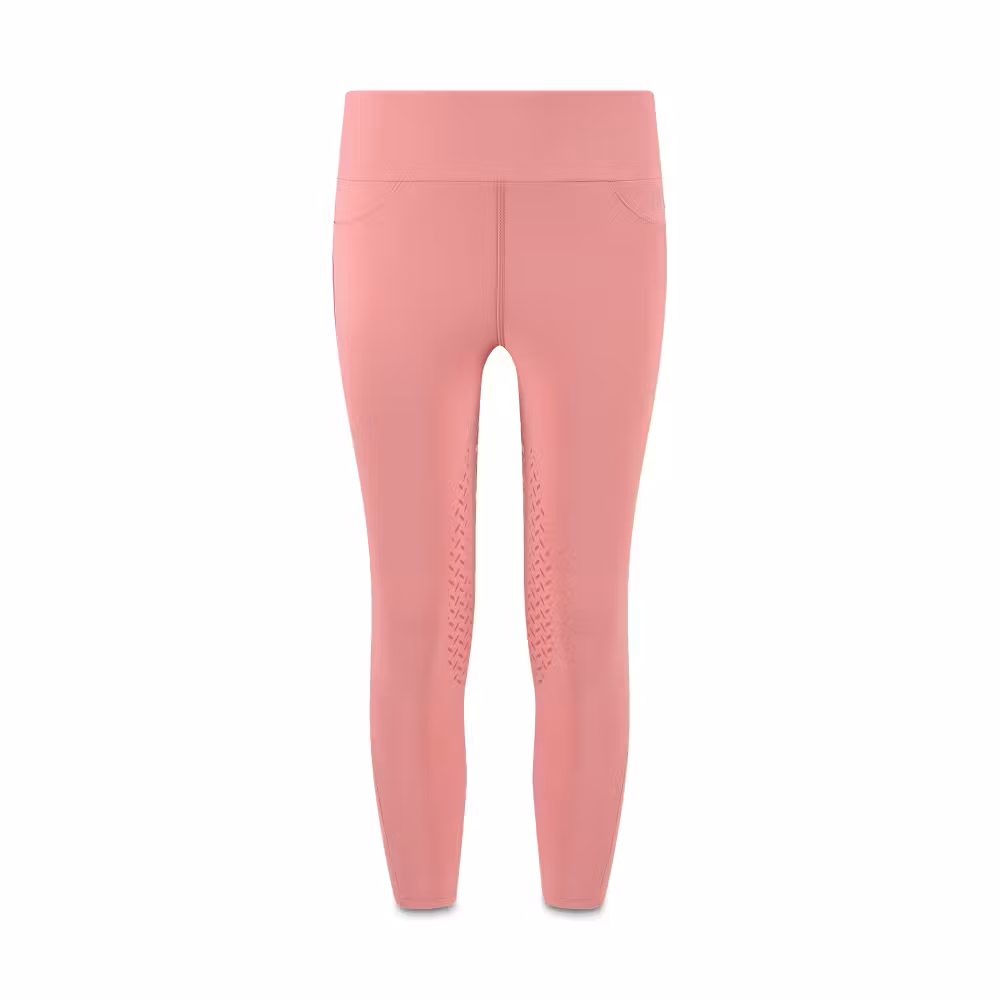Miami kids girl riding leggings knee grip old rose size 130