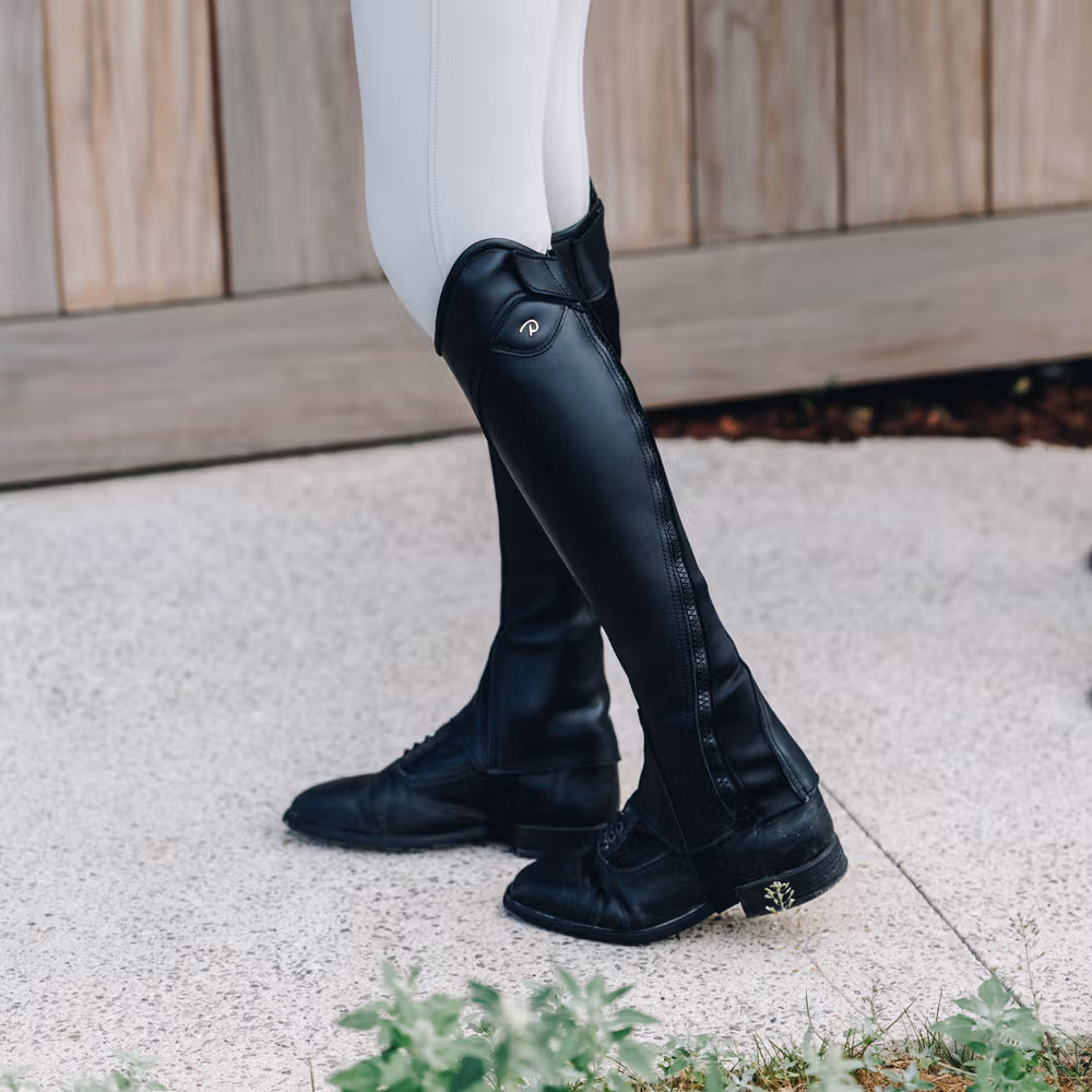 Classic Comfort Half Chaps Standard size Black XS