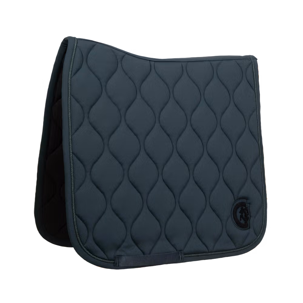 Saddle Pad wave 3D dressage black