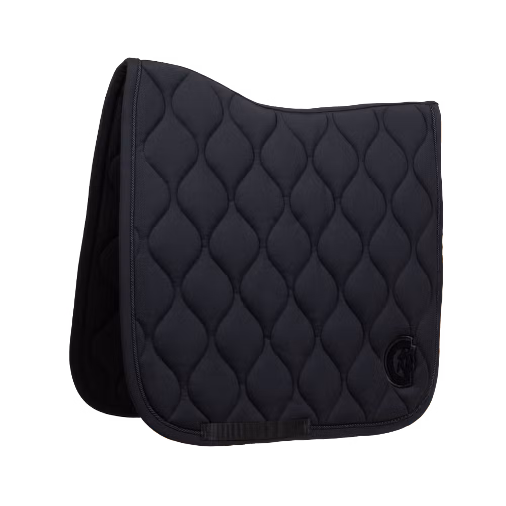 Saddle Pad wave 3D dressage black