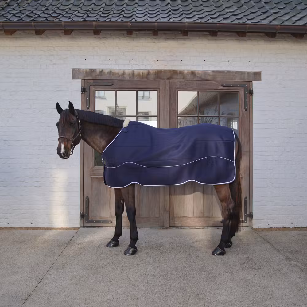 Turnout rug Comfort 3D Fleece Liner navy 140-6'3