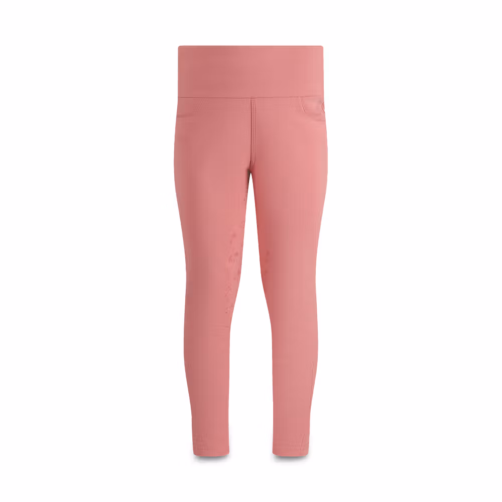 Sammy kids girl riding leggings full grip white size 120