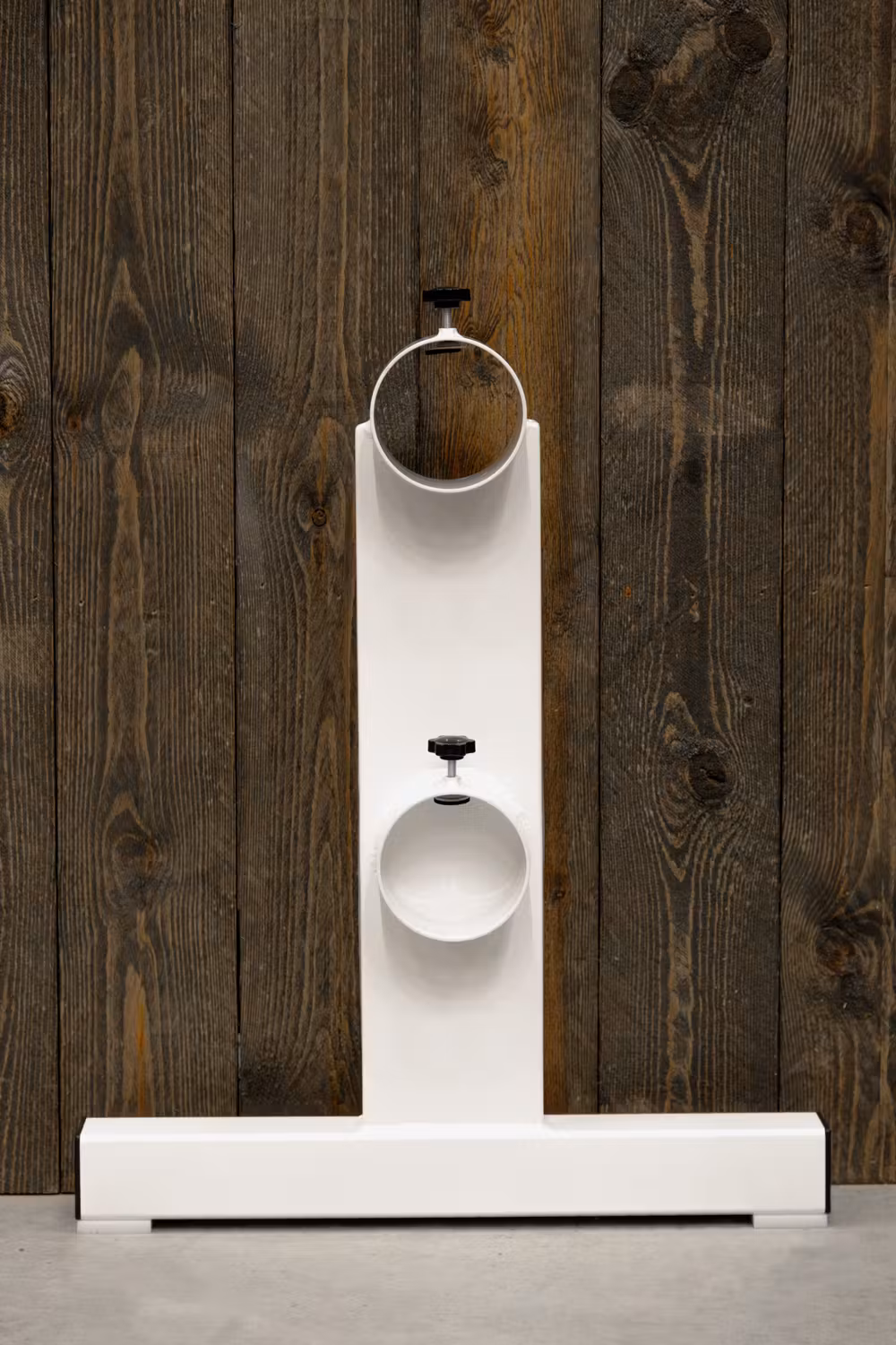 Aluminiumn T Cavaletti set of 2 white