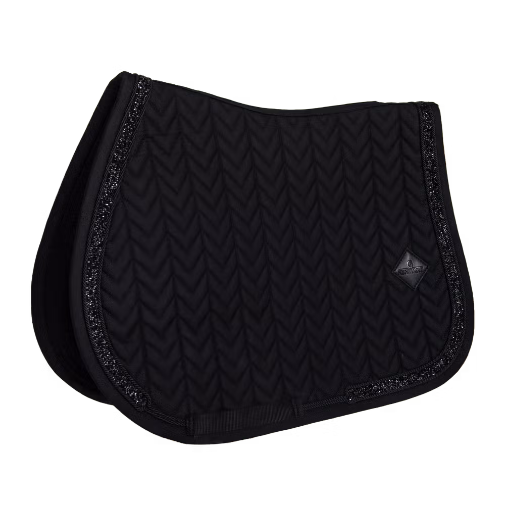 Saddle Pad glitter stone pony navy