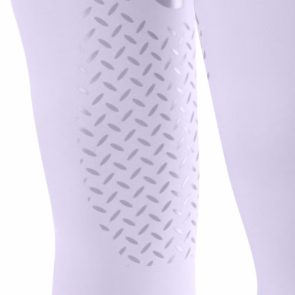 Miami city kids girl breeches knee grip light purple size 120