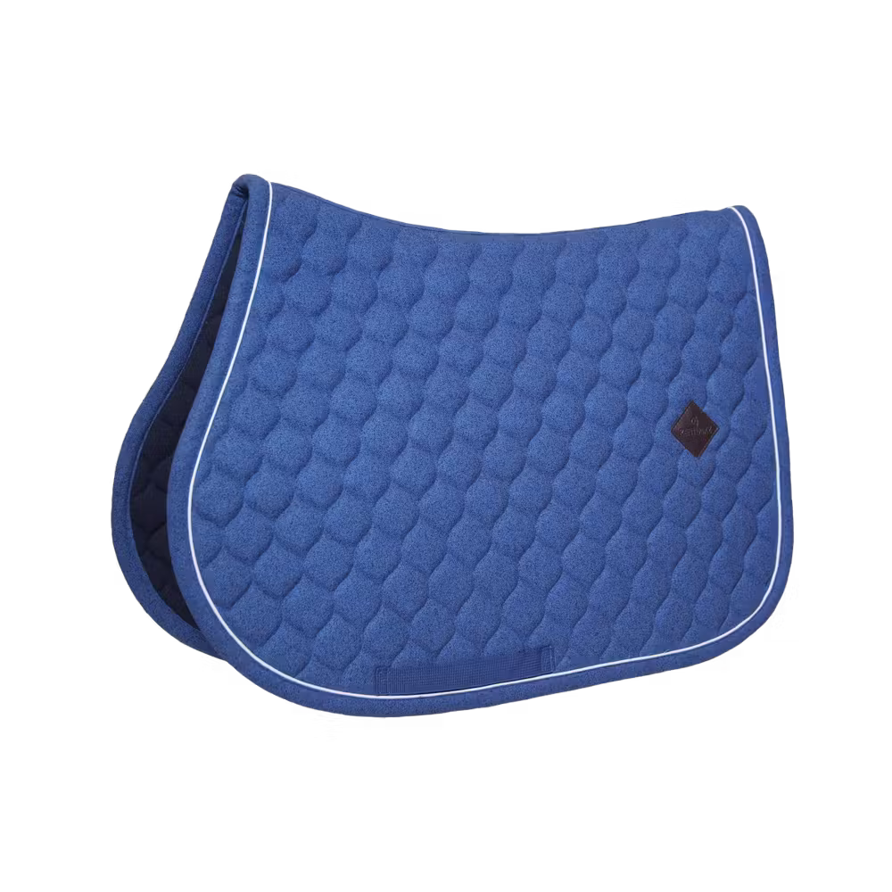 Saddle Pad melange jumping navy