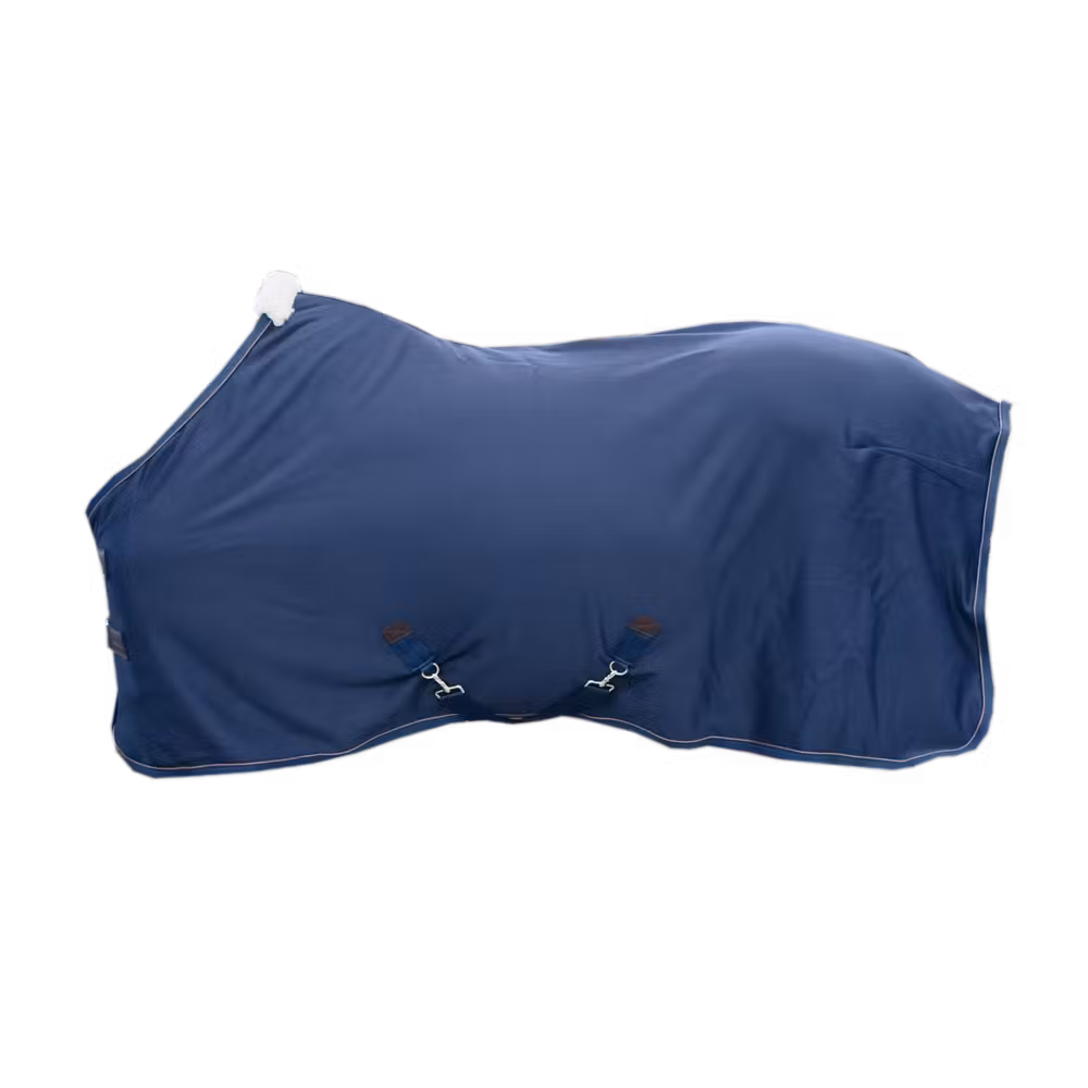 Cooler fleece rug navy 145-6'6