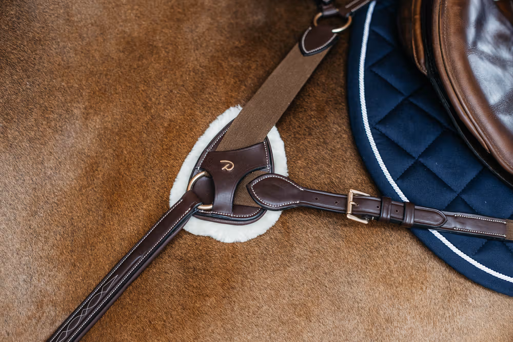 Vegan Sheepskin Protection Pad for 5 points breastplate