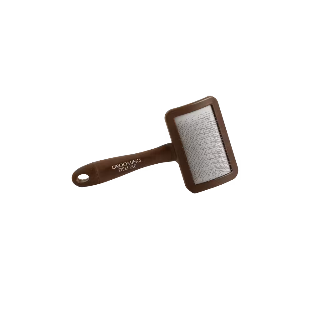 Velcro cleaning brush brown