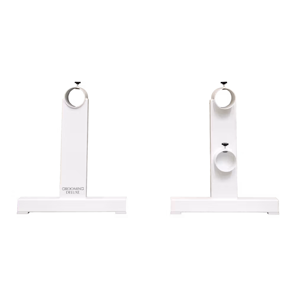 Aluminiumn T Cavaletti set of 2 white