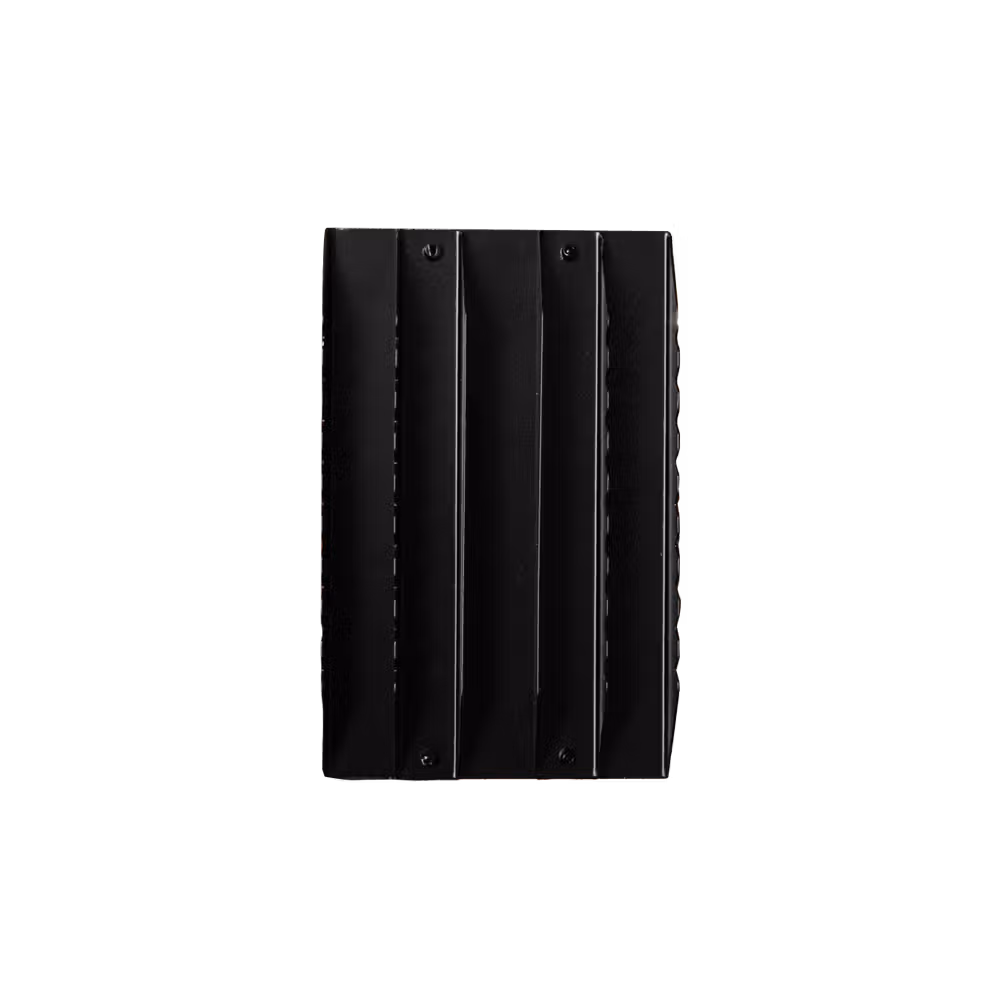 Steel curry comb black