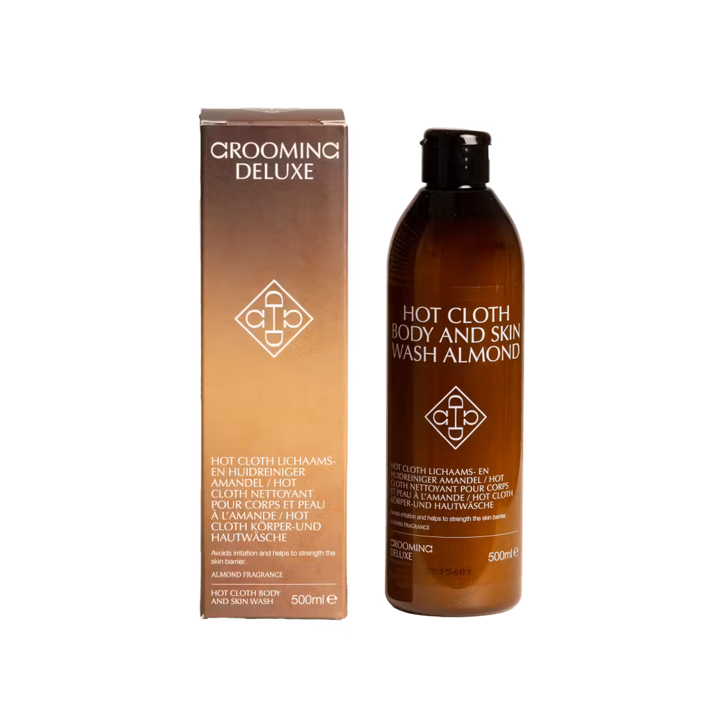 Hot cloth body & skin wash almond 500ml