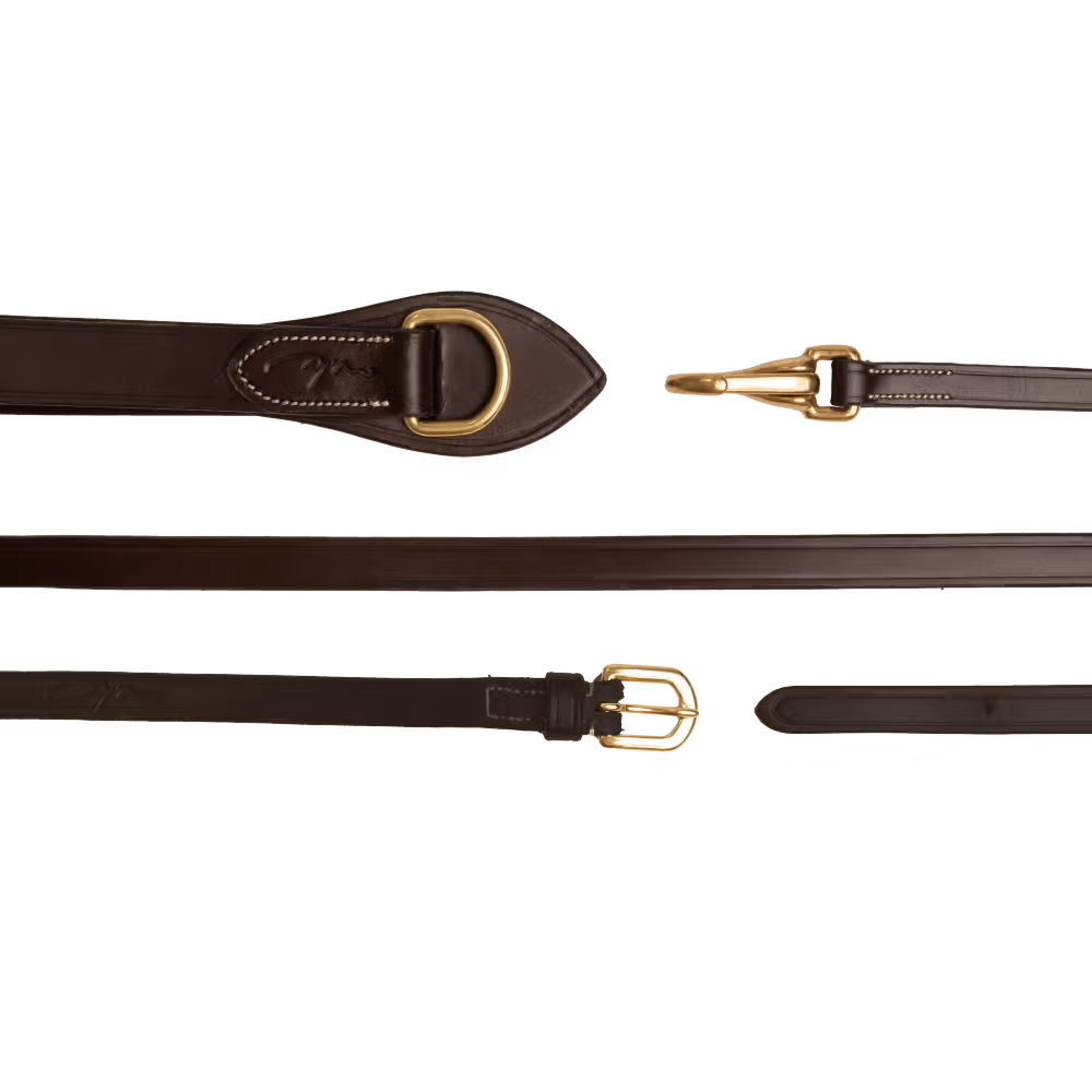 Full Leather Draw Reins 1/2