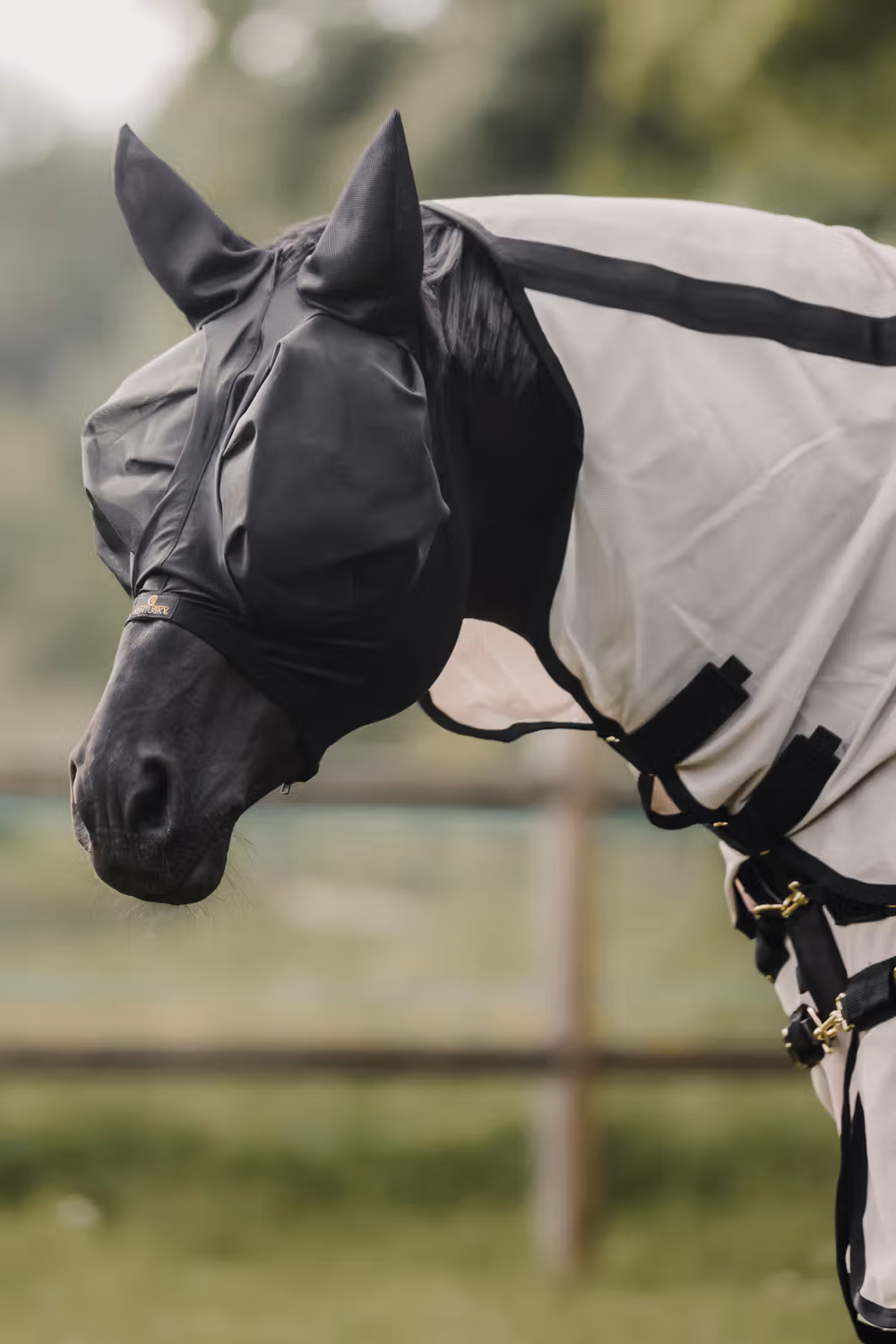 Fly mask slim fit black