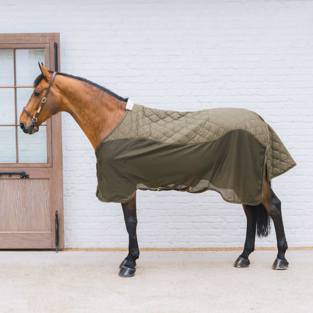 Transport combo cooler fleece pine green 145-6'6